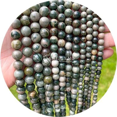 Genuino naturale rotondo sciolto cristallo prezioso perle di gemma filo per la produzione di gioielli
