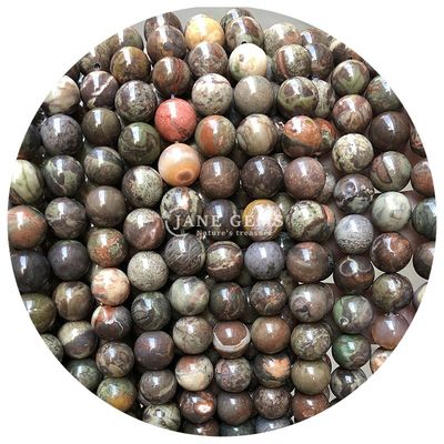 Genuino naturale rotondo sciolto cristallo prezioso perle di gemma filo per la produzione di gioielli