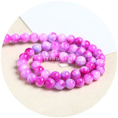 Rainbow Persian Jade Loose Beads Round Shape Beads Diy Gioielli Accessoiri Da Regalare