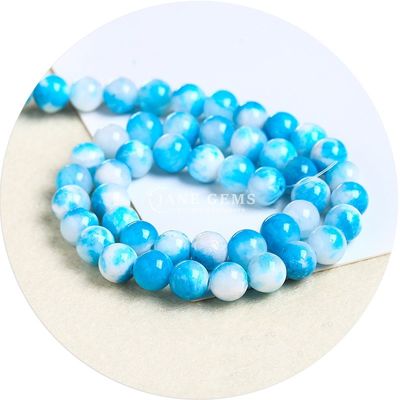 Perline di pietra di giada persiana Corde Perline sciolte in corda Buono per creare gioielli Bracciale fai da te