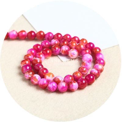 Perline di pietra di giada persiana Corde Perline sciolte in corda Buono per creare gioielli Bracciale fai da te