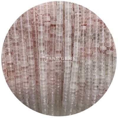 Perle di pietra gemma naturale a strato sciolto Occhio di tigre Perle di pietra cristallina chiara Per gioielli