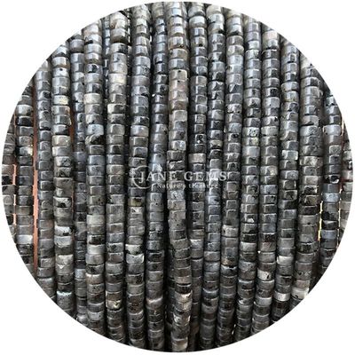 Perline di cristallo naturale di forma angolare retta perline sciolte di labradorite per la realizzazione di gioielli