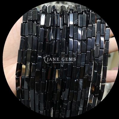 Forme rettangolari quadrate Stringhe di perline sciolte per braccialetti Agata rossa naturale Ametista