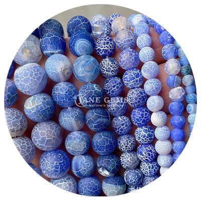Diverse agate temperate con perline sciolte pietra di cristallo per la realizzazione di braccialetti di cristallo fatti a mano