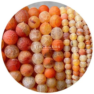 Diverse agate temperate con perline sciolte pietra di cristallo per la realizzazione di braccialetti di cristallo fatti a mano
