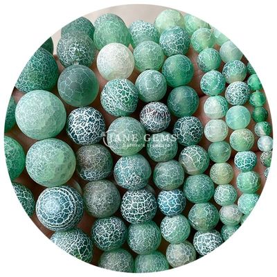 Agate miscelato verde Agate miscelato granuli di perline per accessori per gioielli