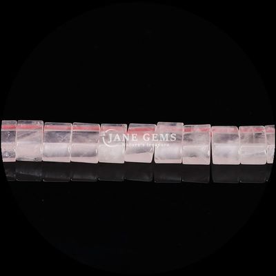Cubo perle di gemme in vari colori di cristallo Agata rossa quarzo rosa per gioielli fai da te