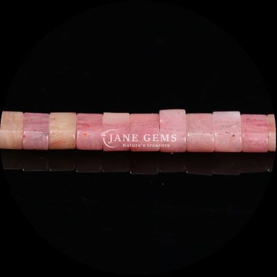 Cubo perle di gemme in vari colori di cristallo Agata rossa quarzo rosa per gioielli fai da te