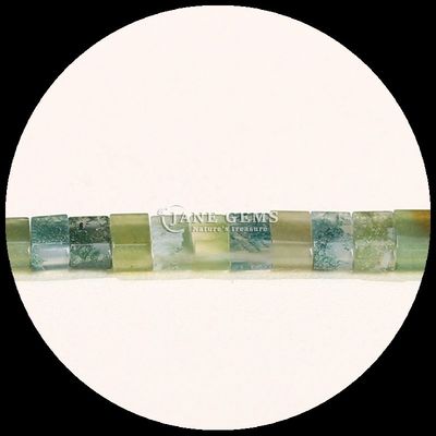 Gemma naturale lucidato finitura cubo perline Amazonite Picture Jasper perline sciolte fili per la produzione di gioielli