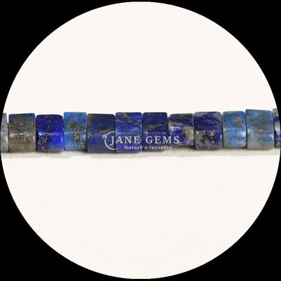 Gemma naturale lucidato finitura cubo perline Amazonite Picture Jasper perline sciolte fili per la produzione di gioielli