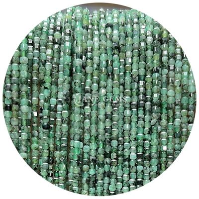 Perle di gemme personalizzate Pietra lunare bianca Prehnite viola Giada perle sciolte