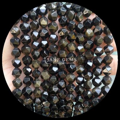 Perle a facce di diamanti multicolori e fili di arenaria blu per la fabbricazione di gioielli fai da te