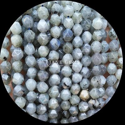 Perline di pietre preziose naturali di elegante facce Fluorite Lapis Lazuli Fitti sciolti per la fabbricazione di gioielli