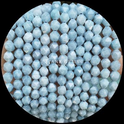 Perle di pietre preziose naturali a facce in vivace multicolore anguria quarzo acquamarino perle a fili sciolti per gioielli fai da te