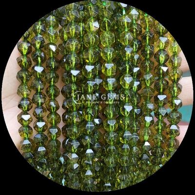 Perle di pietre preziose naturali a facce in vivace multicolore anguria quarzo acquamarino perle a fili sciolti per gioielli fai da te