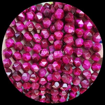 Molti colori Energia di guarigione facciata Delicate perline di pietra Occhio di tigre verde per la fabbricazione di gioielli