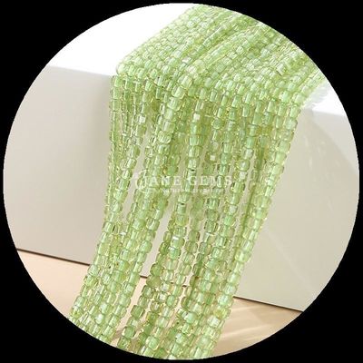 Colori Multi Naturale Mini Cubo Quadrato Perle di Gemma Rosa Quarzo Apatite per fai da te Braccialetto Colletto orecchino Gioielleria