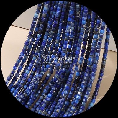 Lapis Lazuli polito a colori multipli per gioielleria fai da te