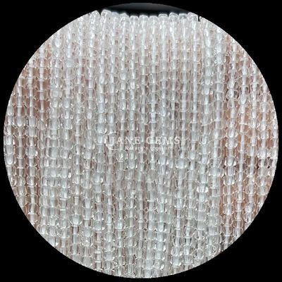Perle di pietra gemma cubo Rubino Zoisite Occhio di tigre Stringhi sciolti Quadrati Perle per la realizzazione di gioielli fai da te
