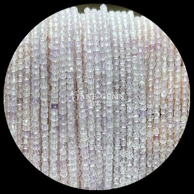 Cubo quadrato personalizzabile perle di pietre preziose oro rutellato quarzo prehnite fili sciolti perle per la produzione di gioielli
