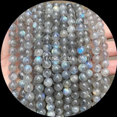Perle di gemme multicolori perle di gemme naturali perle di acquamarino fili sciolti per fai da te Gioielli di fabbricazione di forniture