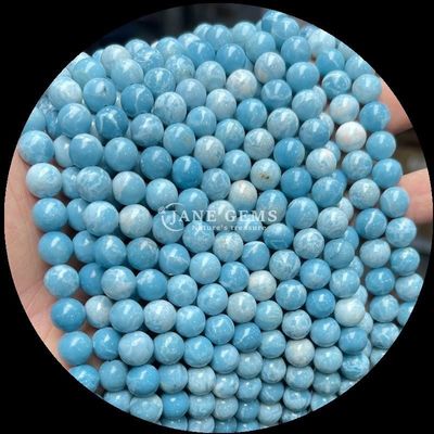 Perle di gemme multicolori perle di gemme naturali perle di acquamarino fili sciolti per fai da te Gioielli di fabbricazione di forniture