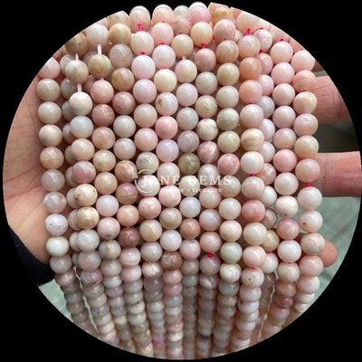 Colore assorbibile perle di gemme naturali rotonde Rubino Zoisite Apatite per la produzione di gioielli