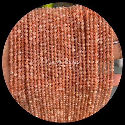 Perle di pietra gemma naturale multicolore rosa avventurino pietra solare fili di perle sciolte