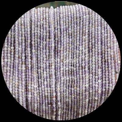 Perle di gemme naturali lucidate Ametista di amazzonia perle a fili sciolti per gioielli fatti a mano