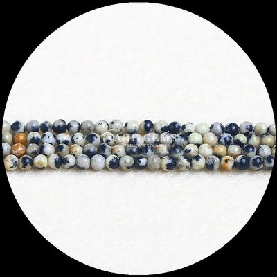 Colorevole rotondo perle di gemme Origine per fai da te Braccialetti Colletti Orecchini Colori assortiti