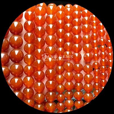 Forma rotonda 8mm perline di gemme naturali varie perline di agata cornelia giallo a strisce agata perline sciolte per gioielli fai da te