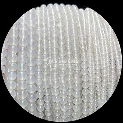 Perle di agate a strisce perle di gemma 8 mm per gioielli