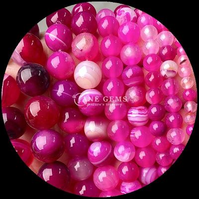 8mm rotondo lucidato perline di pietre preziose naturali fili per gioielli fare braccialetti fai da te collane in multi-colore