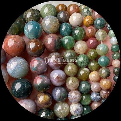 Perla di gemma da 8 mm Perle di agata varie Perle di agata verde Agata corneliana Agata marrone perline sciolte per fai da te