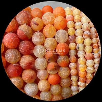 Perle di gemme naturali fai da te Produrre gioielli con perle di agata viola e gialla