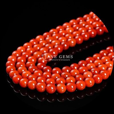 Perle di agate multicolore personalizzate a forma rotonda da 8 mm per la produzione di gioielli