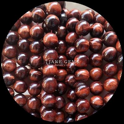Perle di gemme a taglio rotondo lucidate da 8 mm in diversi colori per progetti di lavorazione di perle