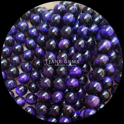 Perle di gemme a taglio rotondo lucidate da 8 mm in diversi colori per progetti di lavorazione di perle