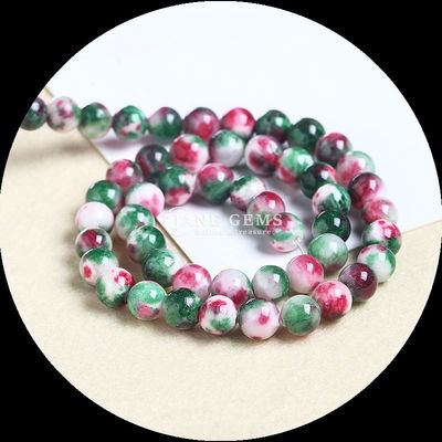 Braccialetti di pietre preziose naturali Diversi colori Giada Stringhe di perline sciolte per elevare il tuo stile con eleganza naturale
