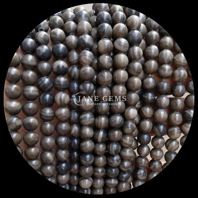 Forma rotonda perle di gemme Diversi colori Modello di legno fili di perle sciolte Perfetto per la realizzazione di gioielli Dimensione perle 8mm