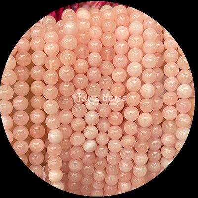 Perle di gemme naturali in multicolore varie calcedonie rotonde fili di perle sciolte Perfetto per i progettisti di gioielli