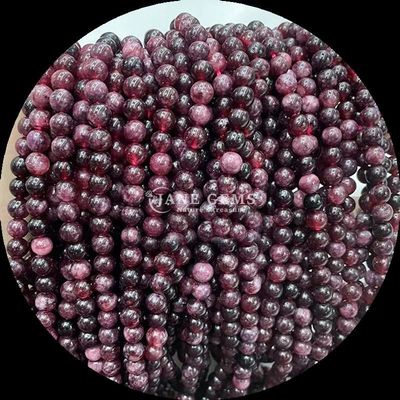 Perle in taglio rotondo Diversi colori Calcedonia Stringhe di perle libere Adatte a braccialetti di origine
