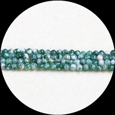 Perle di cristallo naturale per la guarigione di pietre preziose 8 mm tagliato rotondo rosso giaspo granato fili
