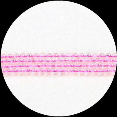 Fabbricazione di gioielli fai da te con gemme naturali Perla 4 mm Grandezza Bella cristallina rosa quarzo Sodalite fili di perle sciolte