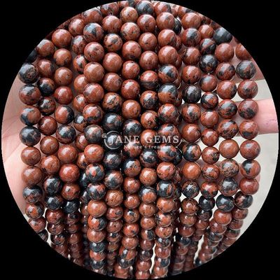 Perfetto per braccialetti Diversi tipi di pietra Sangue di drago Agata indiana Ronda Ronda Perle di gemme