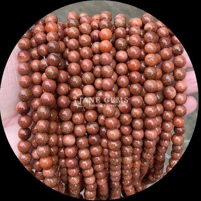 Gemme di taglio rotondo perla oro arenaria muschio agata turmalina vari cristalli guarigione frammenti di perle sciolte l'ultima gioielleria fai da te Essenziale