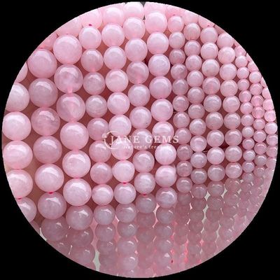 Perle di pietra gemma naturale rosa quarzo opalita vari tipi pietra cristallina di guarigione fili di perle sciolte l'aggiunta perfetta alla tua collezione di braccialetti