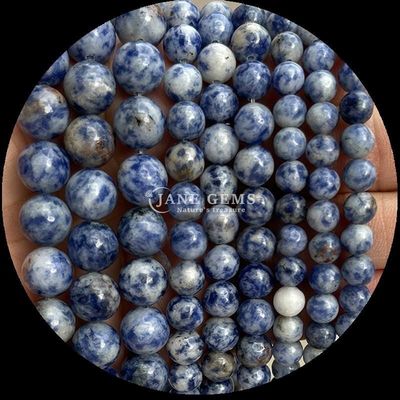 Pietra preziosa di forma rotonda Howlite Rohdonite Pietra cristallina Diversi tipi di pietra di guarigione per gioielli fai da te