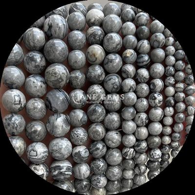 Gems Bead Round Shape 8mm Naturale per B2B Distribuitori di pietre preziose Diversi cristalli pietre di guarigione Zebra Jasper Amazonite e altro per fai da te
